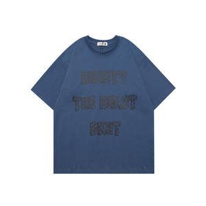 Conception de vêtements maçonniques personnalisés impression col rond demi-manches hommes Alphabet col rond T-shirts acheter respirant hommes T-shirt - Product Image 5