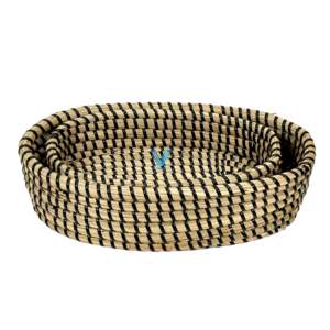 Gran oferta bandeja otomana Top Serveware Seagrass agua Jacinto bandeja despensa organizador para el hogar - Product Image 2