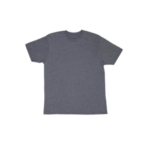 Camiseta Lisa personalizada 100% algodón, camiseta de manga corta informal en blanco Unisex, proveedor de Camisetas Básicas de peso pesado con estampado de logotipo OEM - Product Image 3