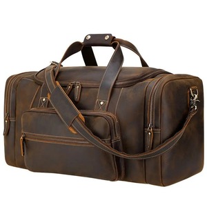 Fashion Tote Travel <b>Bag</b> <b>Men</b>/Women Fitness Handbag <b>Leather</b> Male <b>Shoulder</b> <b>Bags</b> Business Large Travel Tote Luggage <b>Bag</b> - Product Image 4
