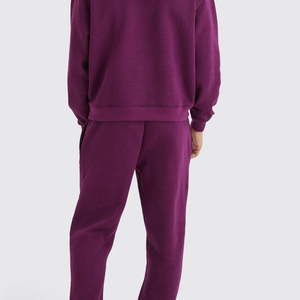 Chándales de Hip Hop de gran tamaño para hombre, logotipo personalizado impreso, ligero, transpirable, 100% tela de algodón, conjuntos al por mayor para ropa de invierno - Product Image 6