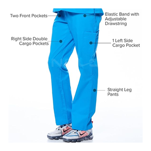 Venta caliente transpirable arbustos exfoliantes físicos exfoliante de enfermera, uniforme de enfermería arbustos superiores - Product Image 4