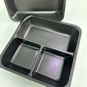 Plateau en plastique PET/PP/PS pour viande pratique hygiénique adapté à l'affichage au supermarché - Product Image 1