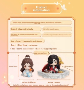 Officiel Tian Guan Ci Fu TGCF Heaven <span class=keywords><strong>Official</strong></span>'s <span class=keywords><strong>Blessing</strong></span> Four Seasons Blind Box Figurines Tendance Boîte Mystère Jouets de Collection - Product Image 3
