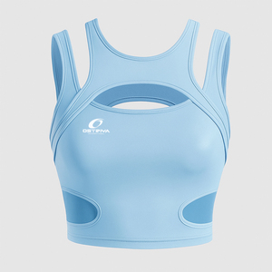 Soutien-gorge de sport pour femmes, taille adulte, réglable, prix de gros, respirant et confortable, logo personnalisé, soutien-gorge de sport pour femmes - Product Image 4