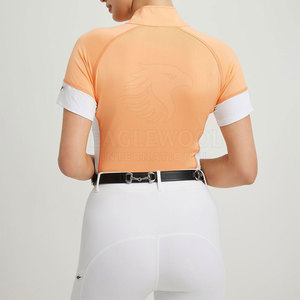 เสื้อขี่ม้าผู้หญิงคุณภาพพรีเมียมทนทาน สีพื้น กันน้ำ ระบายอากาศได้ดี ผลิตจากวัสดุสแปนเด็กซ์/ไนลอน/โพลีเอสเตอร์ - Product Image 2