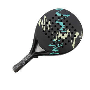 Raquette de padel en fibre de carbone écologique, légère, de haute qualité, fabriquée directement en usine, avec logo personnalisé - Product Image 2