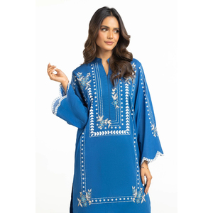 Superventas señoras 3 piezas bordado Shalwar Kameez en embalaje Premium paquistaní Salwar Kameez vestido indio traje Formal - Product Image 4