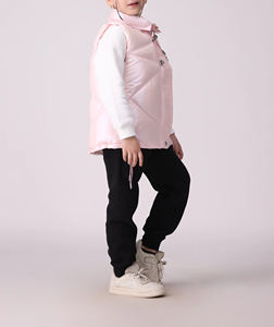 Chaleco Acolchado de Algodón para Hombre, Chaqueta sin Mangas, Ligero, Abrigado para Invierno, Informal, para Trabajo, Uso Diario - Product Image 3