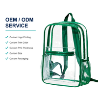 Sac à dos personnalisé 15L en PVC, tendance, avec fermeture éclair, dos ergonomique, double bretelles, résistant à l'eau, durable et écologique