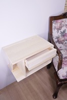 Table basse moderne de luxe en bois avec panneau décoratif, étagère très vendue pour chambre et salon, usage domestique