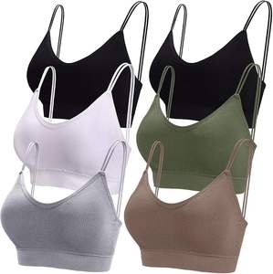 Soutien-gorge de sport pour femmes grande taille, col rond, maintien élevé, écologique, antichoc, coussinets amovibles, extensible dans les quatre sens, léger - Product Image 6