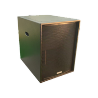 Meilleure qualité 18 \ "Single Subwoofer Electric Pop Music Speaker Haut de gamme en bois 8ohm Aimant néodyme Haute qualité sonore