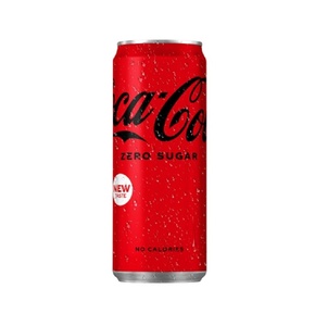 Coca-Cola Zero Sugar rafraîchissant, pack de 24 canettes de 330 ml, idéal pour les magasins de détail, les restaurants et les canaux de distribution mondiaux - Product Image 2