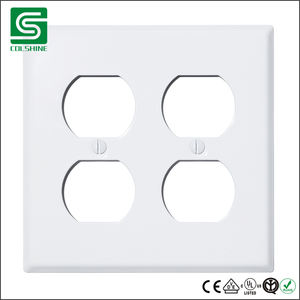 सफेद <span class=keywords><strong>3</strong></span> गैंग प्लास्टिक स्विच कवर वॉल लाइट सॉकेट प्लेट - Product Image 2