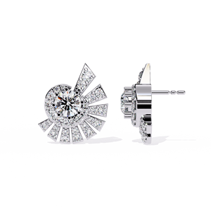 ต่างหูเพชร CVD ประดับแฟนซีแบบกำหนดเอง - Product Image 2