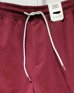 Short de sport de course pour hommes de haute qualité Anti-rides Polyester/Spandex motif solide panneau latéral taille élastique teint uni - Product Image 2