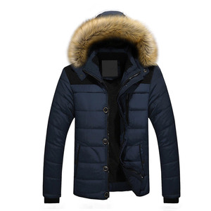 Men's New Season Winter Warm Thick <b>Fleece</b> Parka Jacket <b>Thermal</b> Hooded Coat Fur Reversible Feature Autumn Fashion Casual Style - Product Image 3