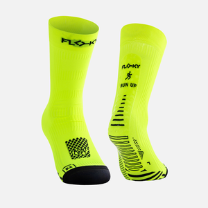 ฟลอคกี้ คาลซา รันอัพถุงเท้ากีฬาสีเหลืองเรืองแสงขนาดกลาง L-XL 44-47 - Product Image 2