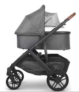 Cochecito convertible UPPA/Babys Vista V2 de alta calidad, sistema individual a doble con Moisés y asiento para niños pequeños - Product Image 3