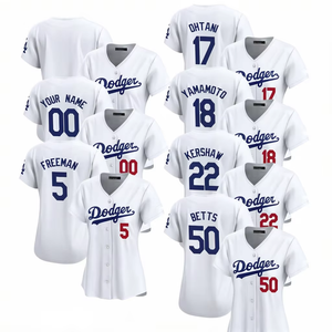 Maillots de baseball personnalisés 2025 grande taille Los Angeles Home Limited, brodés, respirants et anti-humidité - Product Image 1