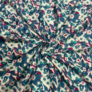 Tela de Algodón Cambray Suave y Ligera con Diseños Estampados para Ropa, Decoración del Hogar y Ropa para Niños - Product Image 1