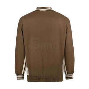 Blouson universitaire en laine pour homme, style urbain, design unique, respirant, séchage rapide, couleurs personnalisables, élégant, hiver, service OEM - Product Image 2