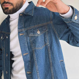 Vestes en jean pour hommes de qualité supérieure fabriquées au Pakistan, design et couleur personnalisés, service de vente en gros OEM, veste d'hiver pour hommes - Product Image 6