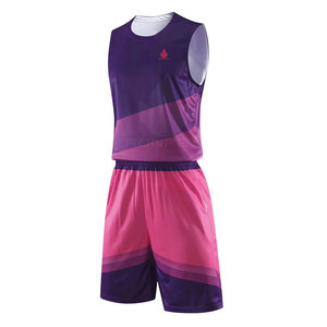 Shorts de basketball d'été Bsci, uniformes réversibles en jersey, acceptent votre propre design, tissu respirant personnalisé, nouveau design 100% - Product Image 3