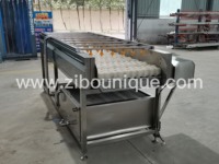 RVS 304 wortelgroentewaslijn borstelwasmachine