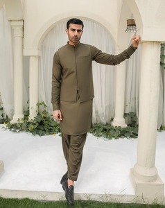 Professionnel fabrique nouveau Design shalwar kameez Offre Spéciale Logo personnalisé imprimé hommes Shalwar Kameez avec des prix très bas - Product Image 4