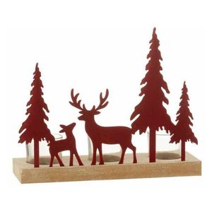 Bougeoir de table décoratif en forme d'ours Cadeau de Noël Meilleure vente Porte-plateau en bois de haute qualité - Product Image 4