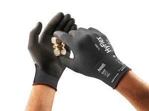 Gants Ansell HyFlex 11-840 avec revêtement en mousse de nitrile idéal pour l'aérospatiale, l'automobile, les machines et la fabrication de métaux - Product Image 4