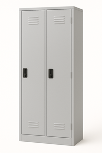 ตู้ล็อคเกอร์โลหะ2ประตูตู้เสื้อผ้าเหล็กทนทานพร้อมกุญแจล็อคผู้ผลิตยุโรปสำหรับใช้ในอุตสาหกรรมการค้า - Product Image 2