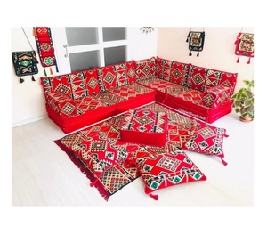 Sofá Árabe Esquinero-1 Juego De 16 Piezas-Incluido En El Precio: Fundas + Esponja - Product Image 1