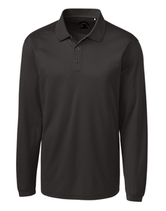 Polos de hombre de manga larga con diseño de talla de logotipo personalizado al por mayor, Piqué 50% Algodón/50% poliéster, 220 GSM multicolor Bangladesh - Product Image 4