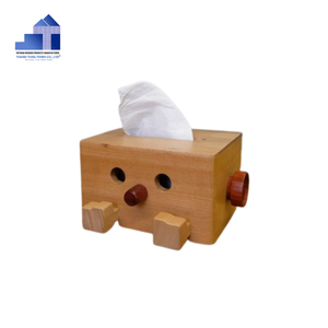 Boîte à mouchoirs en bambou de tissu de boîte de tendance chaude pour le matériel écologique et durable fabriqué au Vietnam - Product Image 1