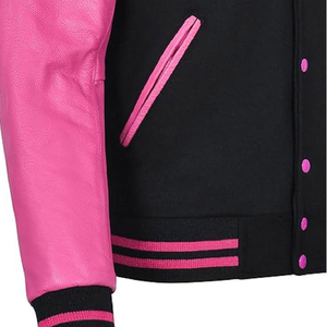 High Quality OEM <b>Men's</b> Canvas Varsity <b>Jacket</b> Hooded Fleece Lining Quick Dry Breathable Custom Baseball Letterman Plus <b>Men</b> Sizes - Product Image 6