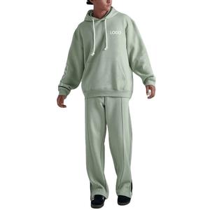 Sweat-shirt et pantalon de jogging en polyester unisexe de haute qualité avec logo personnalisé Ensemble de deux pièces Joggers Shorts Ensemble de costumes Survêtement pour hommes - Product Image 4