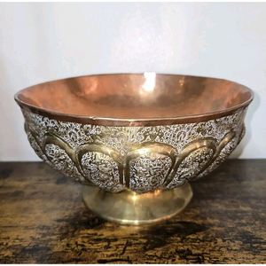 Frutero de Latón de Primera Calidad con Diseño Martillado para Decoración de Mesa de Comedor y Hogar, Tazón para Servir Dulces - Product Image 5