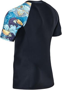 Camiseta de Compresión Rash Guard para Hombre y Mujer, Spandex Poliéster, Manga Larga, Protección UV, Ropa Deportiva - Product Image 6