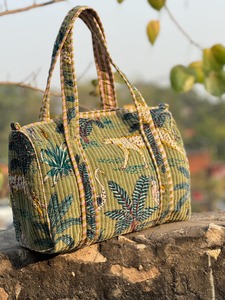 กระเป๋าเดินทางผ้ากำมะหยี่ลายสัตว์ สไตล์โบฮีเมียนสุดหรู ขนาดใหญ่ จุของได้เยอะ เป็นมิตรกับสิ่งแวดล้อม คุณภาพสูง ทนทาน ซิปแข็งแรง - Product Image 4