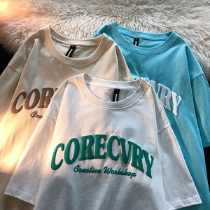 Camiseta Personalizada de Algodón 100%, Corte Regular, Tejido Sólido, Espuma 3D para Logotipo, Lisa, Manga Corta, Estilo Casual para Hombre - Product Image 6