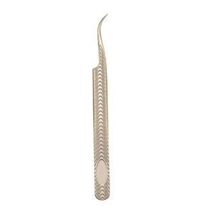 Pince à cils personnalisée de marque privée avec poignée élégante pince à épiler d'extension de cils pour la vente en ligne - Product Image 1
