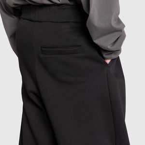 2025 personnalisé hommes poids lourd français éponge survêtement pantalon 400 Gsm 500 Gsm Baggy Double taille évasée droite Hip Hop léger - Product Image 4