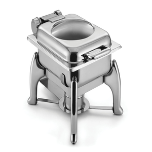 Réchaud en acier inoxydable multicolore pour buffet de mariage Couvercle de protection transparent pour hôtels et restaurants - Product Image 2