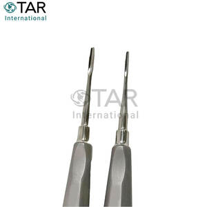 ชุดลิฟต์ฟัน2ซี่เครื่องมือทางการแพทย์ทางทันตกรรมด้านบนและล่าง3มม. และ4มม. ทำจากสเตนเลสสตีล - Product Image 5