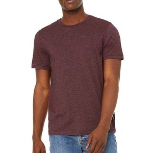 Camisetas ligeras de corte Regular para hombre, clásica de camiseta roja con cuello redondo talla grande, camisetas transpirables cómodas de algodón 100% para hombre - Product Image 4