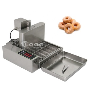 Mini máquina automática para hacer rosquillas de 6 filas de alimentos Sancks de alta calidad para uso en restaurantes - Product Image 1