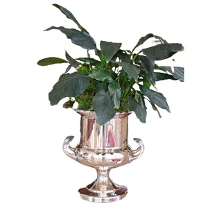 แจกันทรงดอกไม้สีทองคุณภาพพรีเมียม กำลังเป็นที่นิยม สำหรับตกแต่งงานแต่งงานและโต๊ะในสวน - Product Image 4